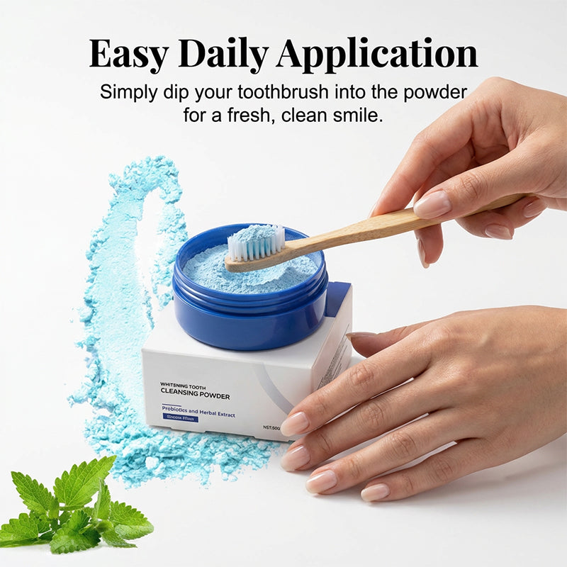 Probiotic Teeth Whitening Powder🎁 BUY 1, GET 1 FREE – LIMITED TIME!