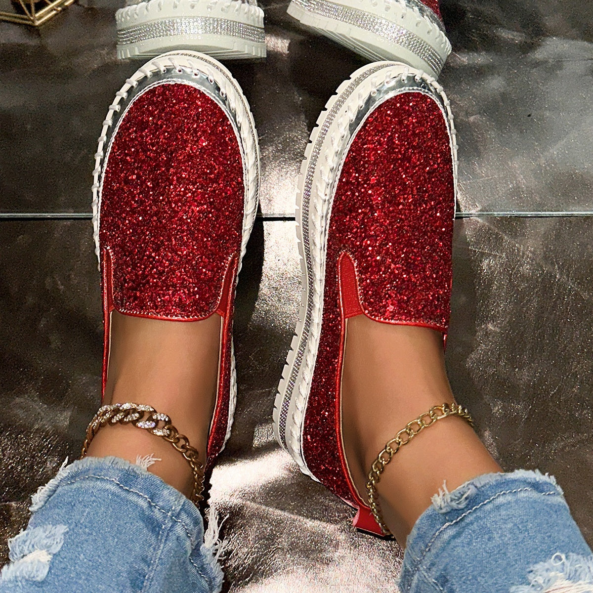 👟50% OFF! 🚶‍♀️ Women's Casual Slip-On Shoes – Comfortable, Lightweight & Easy to Slip On for Everyday Wear 🌸