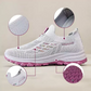 Fly Knit Woven Orthopedic Arch Support Slip-on Shoes