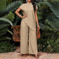 💎 -50% WOMEN'S 2-PIECE SET! 💎 Asymmetrical Hem Top & Wide-Leg Pants – Elegant, Textured & Flattering