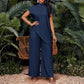 💎 -50% WOMEN'S 2-PIECE SET! 💎 Asymmetrical Hem Top & Wide-Leg Pants – Elegant, Textured & Flattering