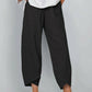 💎 -50% VINTAGE ASYMMETRICAL PANTS! 💎 Elastic Waist, Deep Pockets & Unique Cut – Casual Comfort Redefined