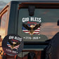 High-Quality Patriotic Eagle & Cross Decal – A Bold Symbol of Faith & Freedom 🇺🇸✝️