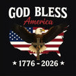High-Quality Patriotic Eagle & Cross Decal – A Bold Symbol of Faith & Freedom 🇺🇸✝️