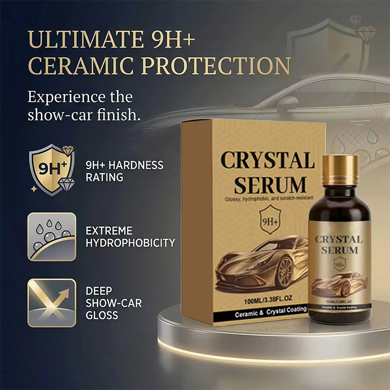 🔥Limited-time sale-Ceramic Car Coating Kit - Crystal Serum