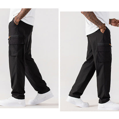 👖 LIMITED-TIME 50% OFF! 🪂 Men's Casual Cargo Pants with Multiple Pockets – Adjustable Waist, Durable Fabric 🏔️