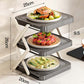 ⚡50% OFF !!🔥Multi-layer Dish & Prep Tray Storage Rack