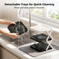 ⚡50% OFF !!🔥Multi-layer Dish & Prep Tray Storage Rack