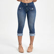 🔥Hot Sale Offers-Women's Slim Fit Stretch Denim Capri Pants