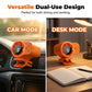 🌀Summer Hot Sale 💨50K+ SOLD!🚙Hands-Free Personal Cooling Fan with LED Display❄️🌬️