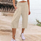 ⏰🔥LIMITED TIME 50% OFF! 👖 Women’s Lightweight Elastic Waist Crop Pants (S-3XL) – Comfortable, Flowy & Perfect for Casual Summer Outfits ✨🌿