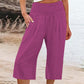 ⏰🔥LIMITED TIME 50% OFF! 👖 Women’s Lightweight Elastic Waist Crop Pants (S-3XL) – Comfortable, Flowy & Perfect for Casual Summer Outfits ✨🌿
