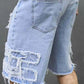 🔥While Supplies Last 50% OFF!🎉 Men's Ripped Denim Shorts with Frayed Details✈️Free Shipping