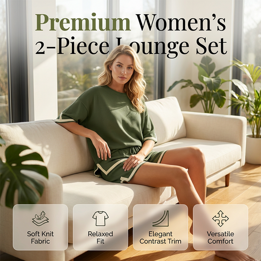 💗Women's Knitted 2-Piece Loungewear Set — Experience Elevated Comfort! ✨