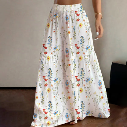 🔥Hot Deals-Women's Floral Print Wide-Leg Pants