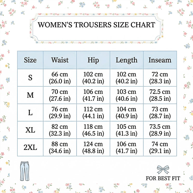 🔥Hot Deals-Women's Floral Print Wide-Leg Pants