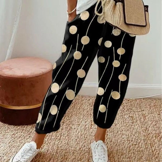 🔥Hot Sale Offers-Women's Printed Multicolor Casual Pants