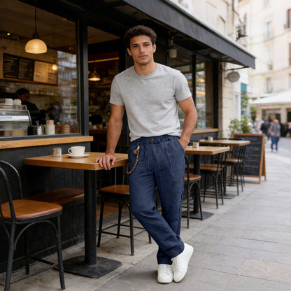 💥✨Limited-time 50% Off Special Offer🌞 Boho Chic Linen Blend Drawstring Pants 🌊
