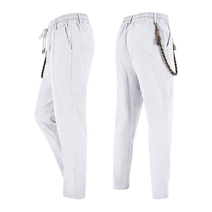 💥✨Limited-time 50% Off Special Offer🌞 Boho Chic Linen Blend Drawstring Pants 🌊