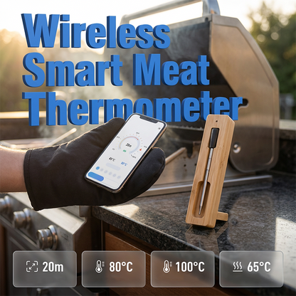 ⏳Time-limited Special⏰Wireless Bluetooth Meat Thermometer