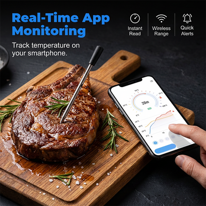 ⏳Time-limited Special⏰Wireless Bluetooth Meat Thermometer