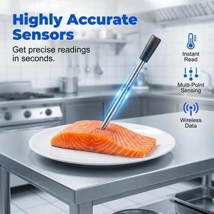 ⏳Time-limited Special⏰Wireless Bluetooth Meat Thermometer