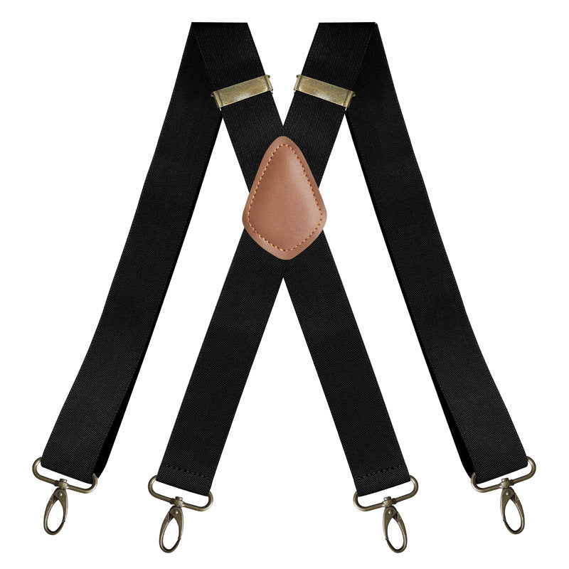📢Limited-Time 50% OFF !! 🔥🖤Men's X-Back Suspenders with Hook Clips✨