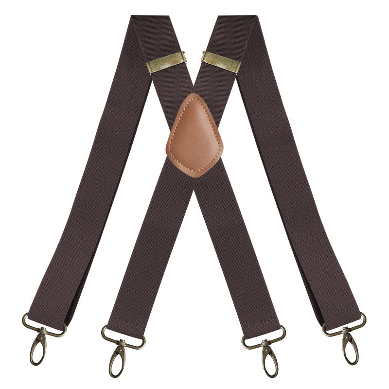 📢Limited-Time 50% OFF !! 🔥🖤Men's X-Back Suspenders with Hook Clips✨