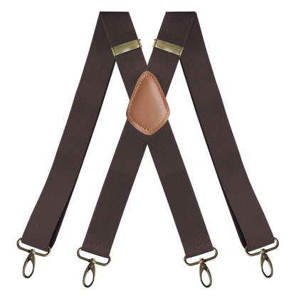 📢Limited-Time 50% OFF !! 🔥🖤Men's X-Back Suspenders with Hook Clips✨