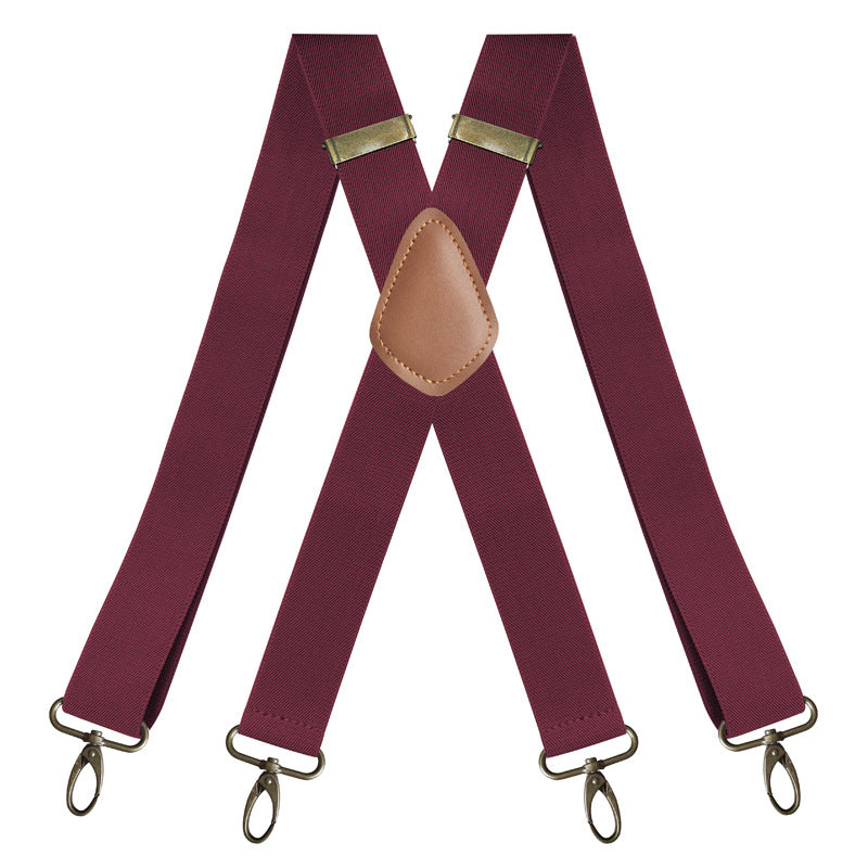 📢Limited-Time 50% OFF !! 🔥🖤Men's X-Back Suspenders with Hook Clips✨
