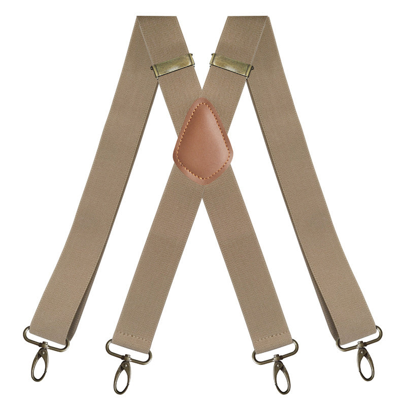 📢Limited-Time 50% OFF !! 🔥🖤Men's X-Back Suspenders with Hook Clips✨