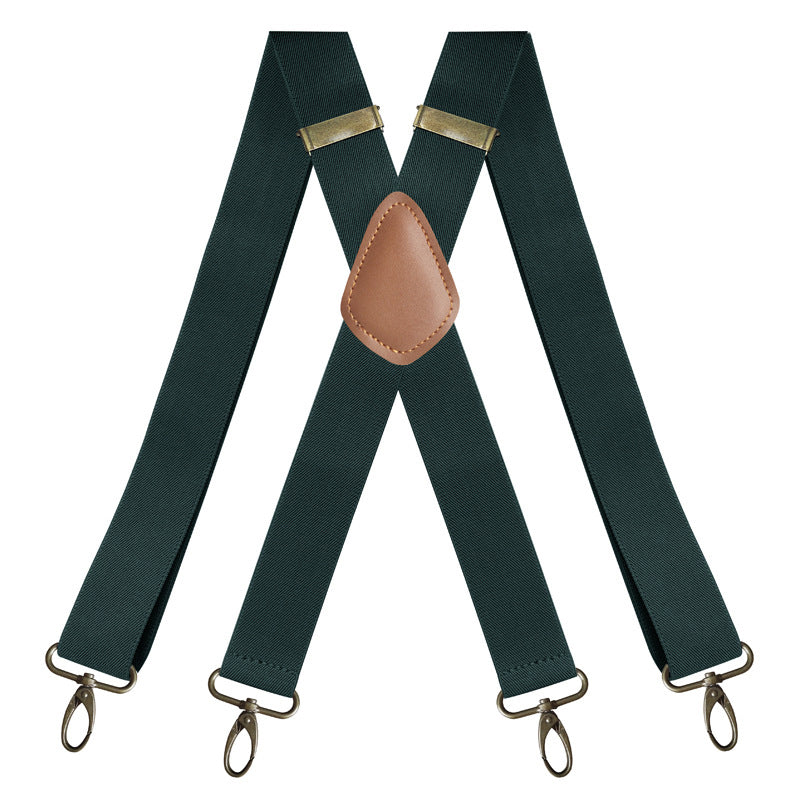 📢Limited-Time 50% OFF !! 🔥🖤Men's X-Back Suspenders with Hook Clips✨