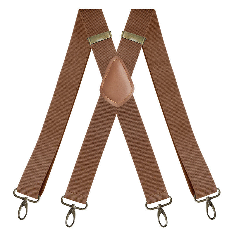 📢Limited-Time 50% OFF !! 🔥🖤Men's X-Back Suspenders with Hook Clips✨