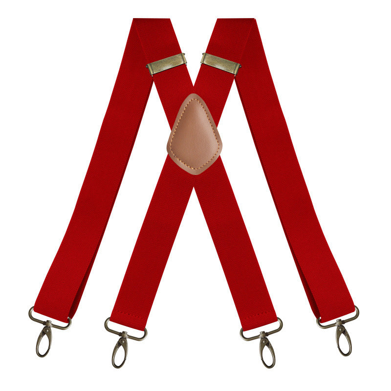 📢Limited-Time 50% OFF !! 🔥🖤Men's X-Back Suspenders with Hook Clips✨