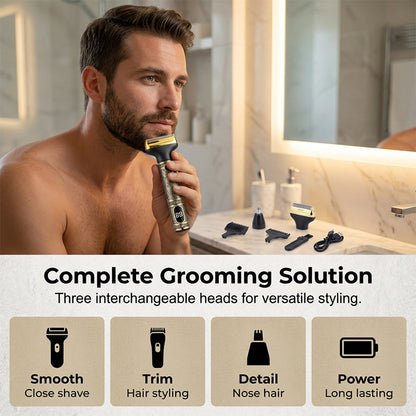 🔥2026 Hot Sale 50% OFF💥Men's Professional Hair Clipper & Trimmer Set
