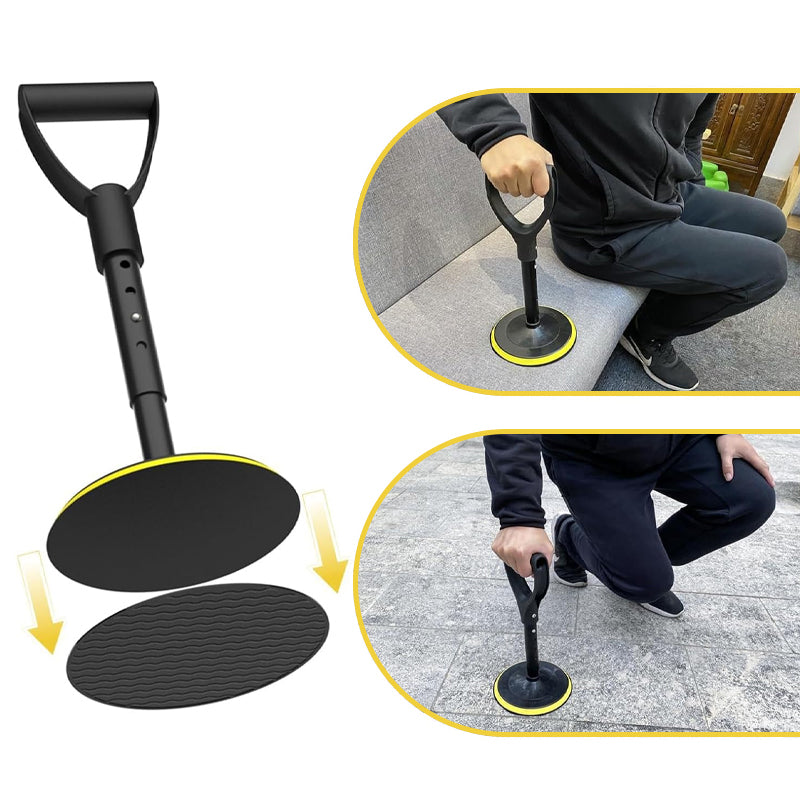 ⏳Time-Limited Special⏰Adjustable Lifting Aid – Height 42-52 cm, Non-Slip Base & Ergonomic Handle (Black)