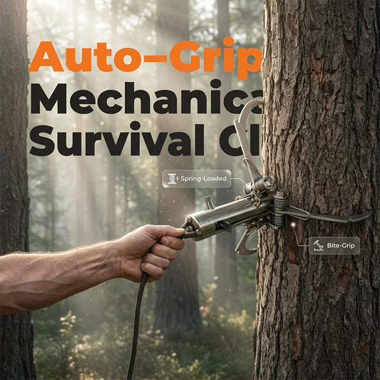 🔥Limited-time sale-Stainless Steel Folding Grappling Hook