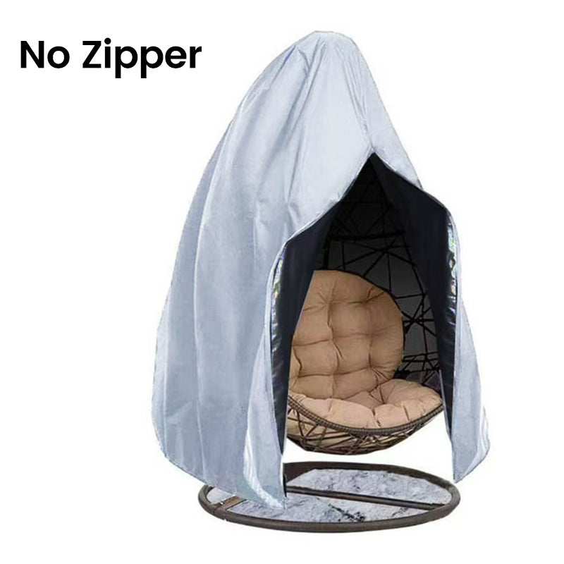 ⏰🔥LIMITED TIME 50% OFF! 🪑 Heavy-Duty Waterproof Hanging Egg Chair Cover – UV Resistant, Durable Oxford Cloth & Easy Zipper Installation ☀️✨