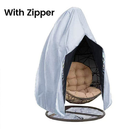 ⏰🔥LIMITED TIME 50% OFF! 🪑 Heavy-Duty Waterproof Hanging Egg Chair Cover – UV Resistant, Durable Oxford Cloth & Easy Zipper Installation ☀️✨