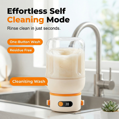 ⏰🔥LIMITED TIME 50% OFF! 🍓 Portable Personal Blender – USB Rechargeable Mini Juicer Cup for Smoothies & Shakes On-the-Go 🥤✨