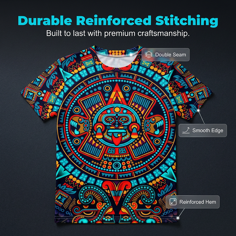⏰🔥LIMITED TIME 50% OFF! 👕 Vintage Tribal Art Short Sleeve Tee for Men – Bold, Stylish & Perfect for Everyday Wear ✨🔥
