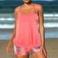⏰🔥HALF-PRICE OFFER! 👙 Women’s Tankini with Blouson Top & Shorts – Comfortable, Modern & Perfect for Beach & Pool ☀️💦
