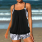 ⏰🔥HALF-PRICE OFFER! 👙 Women’s Tankini with Blouson Top & Shorts – Comfortable, Modern & Perfect for Beach & Pool ☀️💦