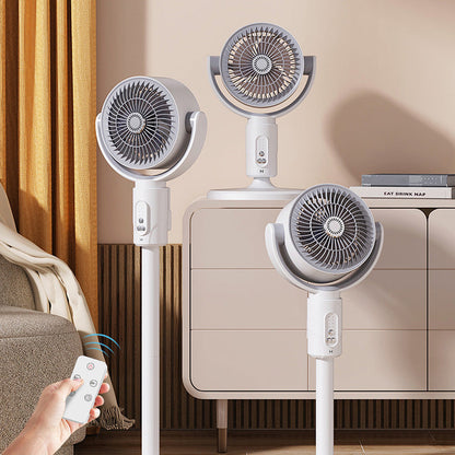 ❄️ Adjustable Remote Control Oscillating Fan – Quiet, USB-Powered & Versatile for Desk or Floor Use ✨🌀
