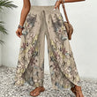 ⏰🔥LIMITED TIME 50% OFF! 👖Women's Printed Wide-Leg Drawstring Trousers