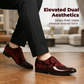 🌞Summer Sale: 50% Off!🤵Luxury Men's Contrast Dress Shoes - High-Gloss & Premium Texture - Perfect for Weddings & Galas - Ergonomic Comfort - The Ultimate Statement Shoe