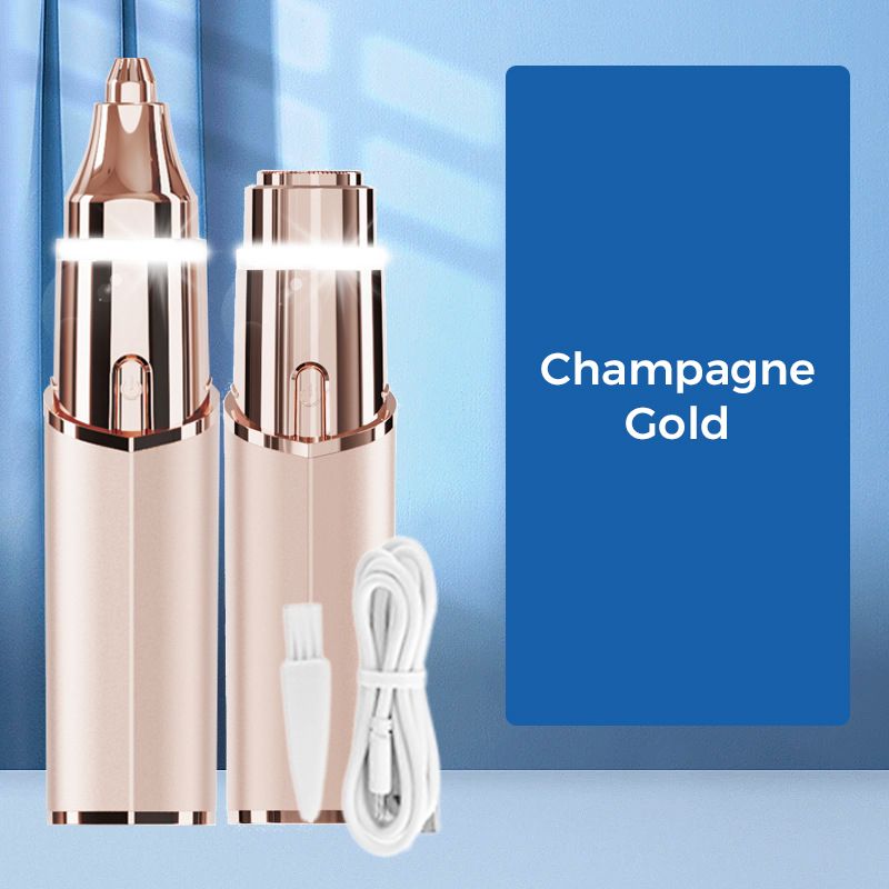 🥳2026 HOT SALE🥳💞50K+ SOLD!🌸2 In 1 Facial Hair Remover & Eyebrow Trimmer