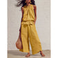 🔥2026 New Arrivals Special Offer-Women's Sleeveless Smocked Neck Top & Pants Set
