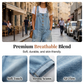 ✨ Easy Everyday Style | Women's Relaxed-Fit Denim Overalls with Pockets