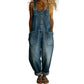 🔥New Arrivals & Special Offers-Women's Casual Baggy Denim Overalls with Pockets